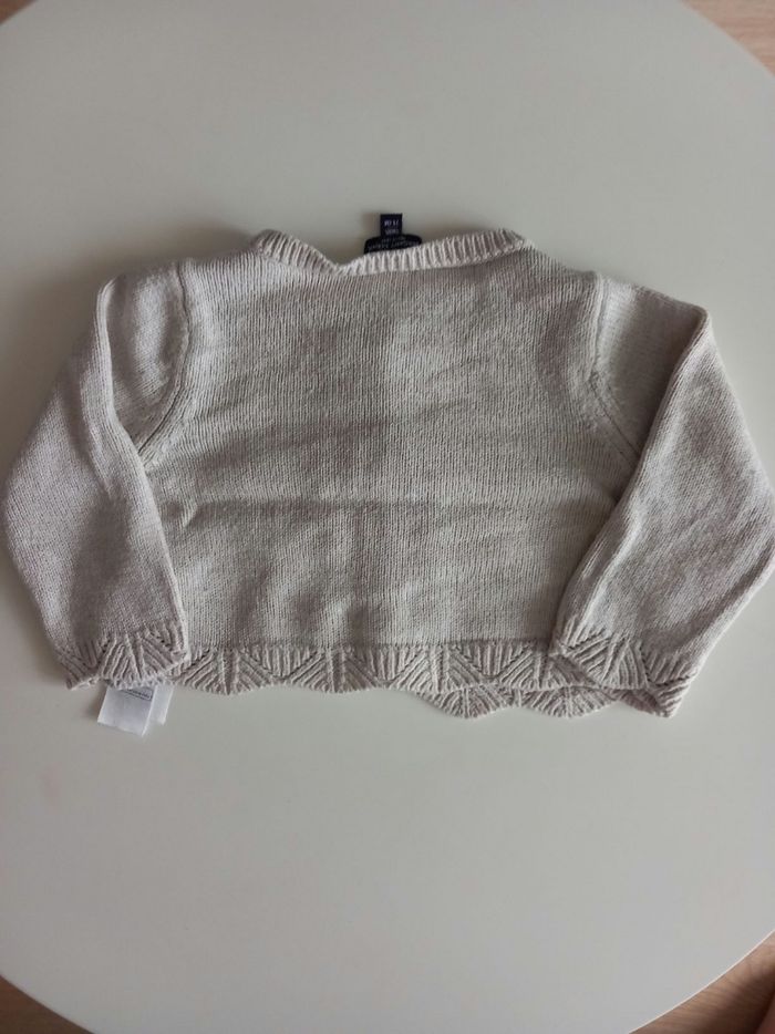 Gilet beige Sergent Major - photo numéro 3