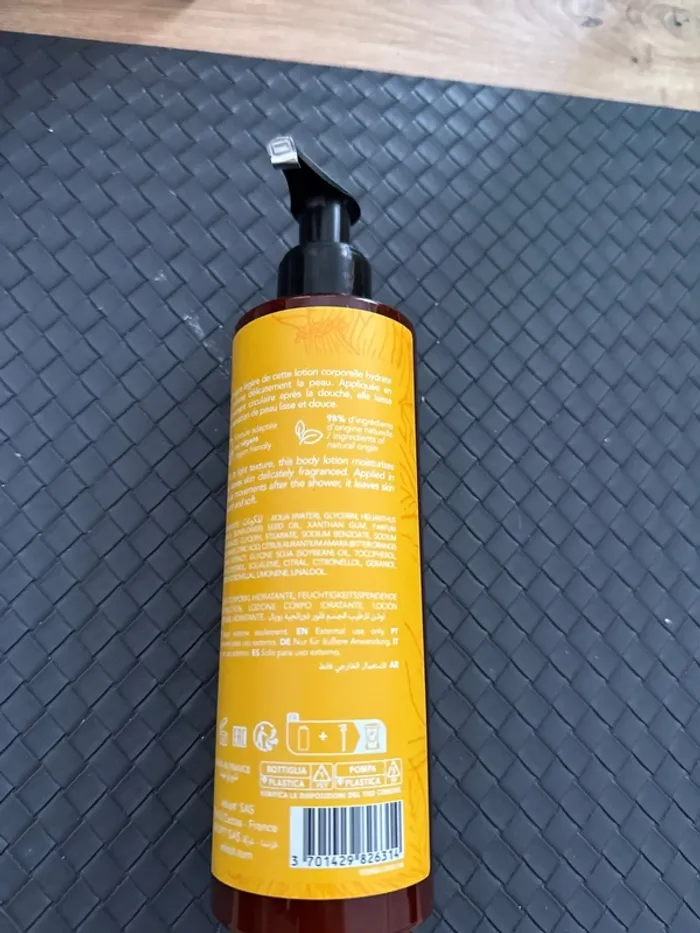 Lotion fleur d’oranger - photo numéro 2