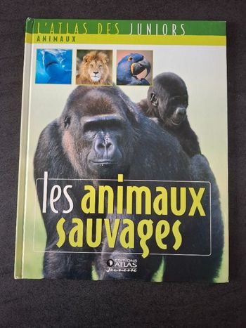 Livre Les animaux sauvages en très bon état