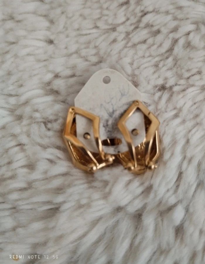 Magnifique paire de boucles d'oreilles Vintage - photo numéro 2