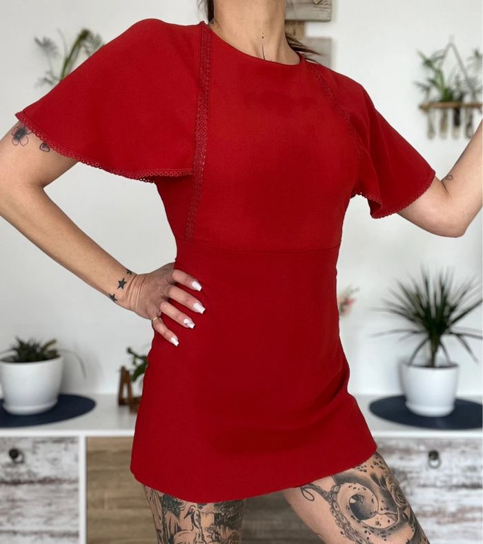 Combi jupe short taille XS - Zara - photo numéro 2