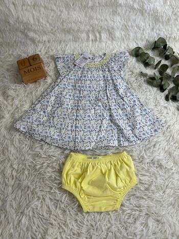 Robe et bloomer Marese taille 6 mois