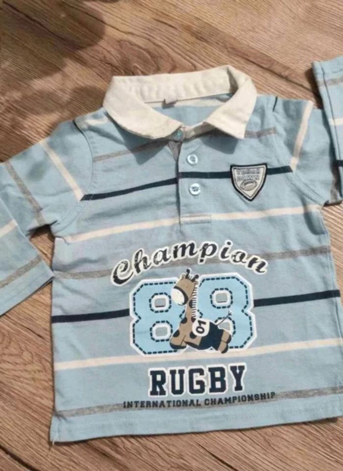 Polo rugby 6 mois - photo numéro 2