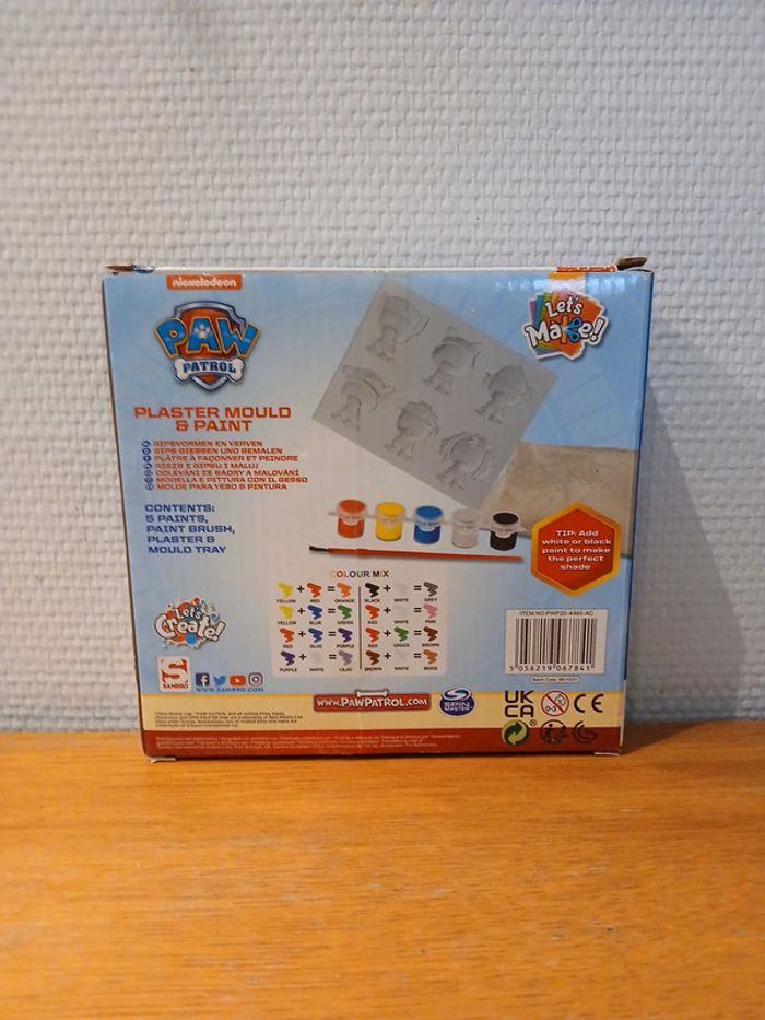 Plaster mould & paint pat patrouille - photo numéro 3