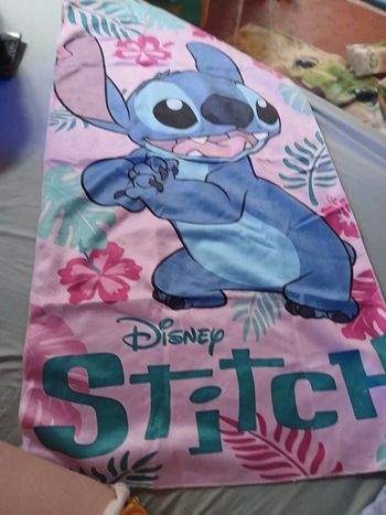 Serviette de plage stitch
