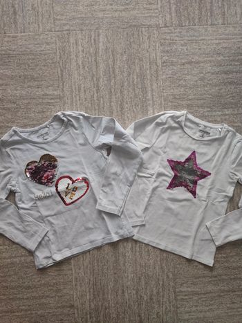 Lot de 2 pulls fille 6 ans