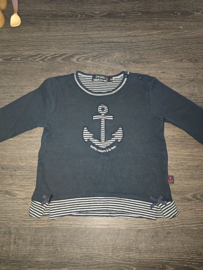 Pull marinière