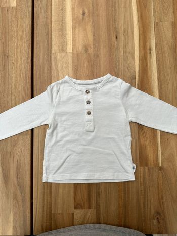 T shirt ML à bouton