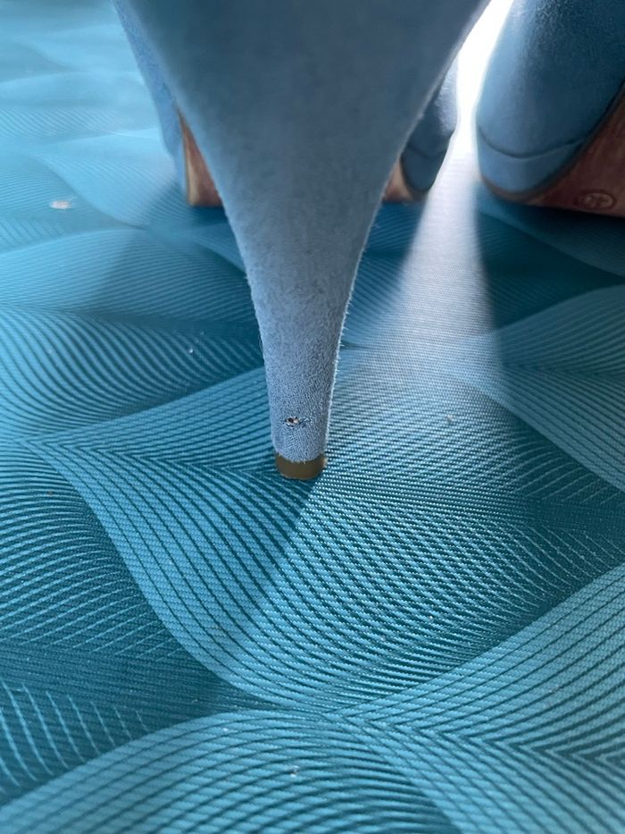 Escarpin bleu - photo numéro 5