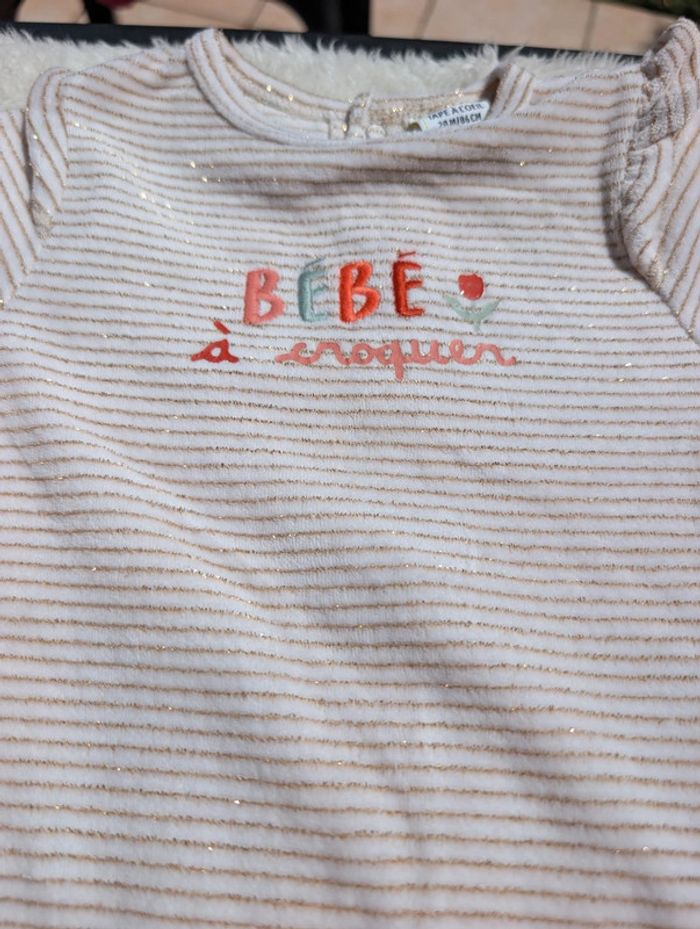 Pyjama tape à l'oeil 24 mois fille - photo numéro 4