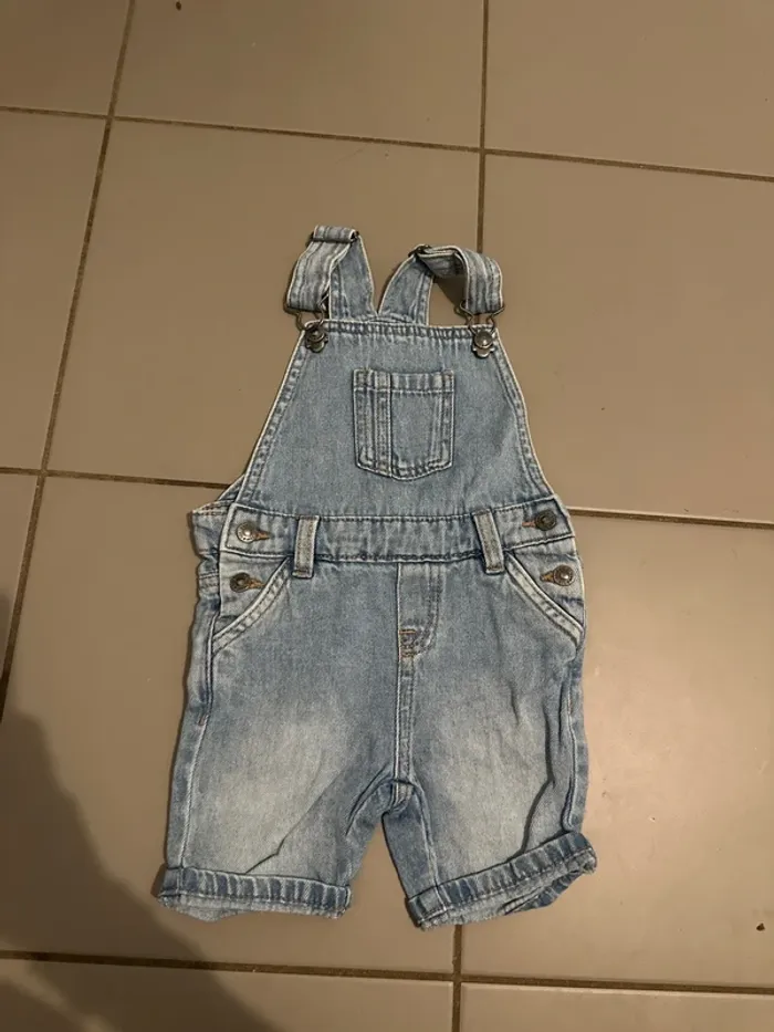 Salopette en jean Gemo