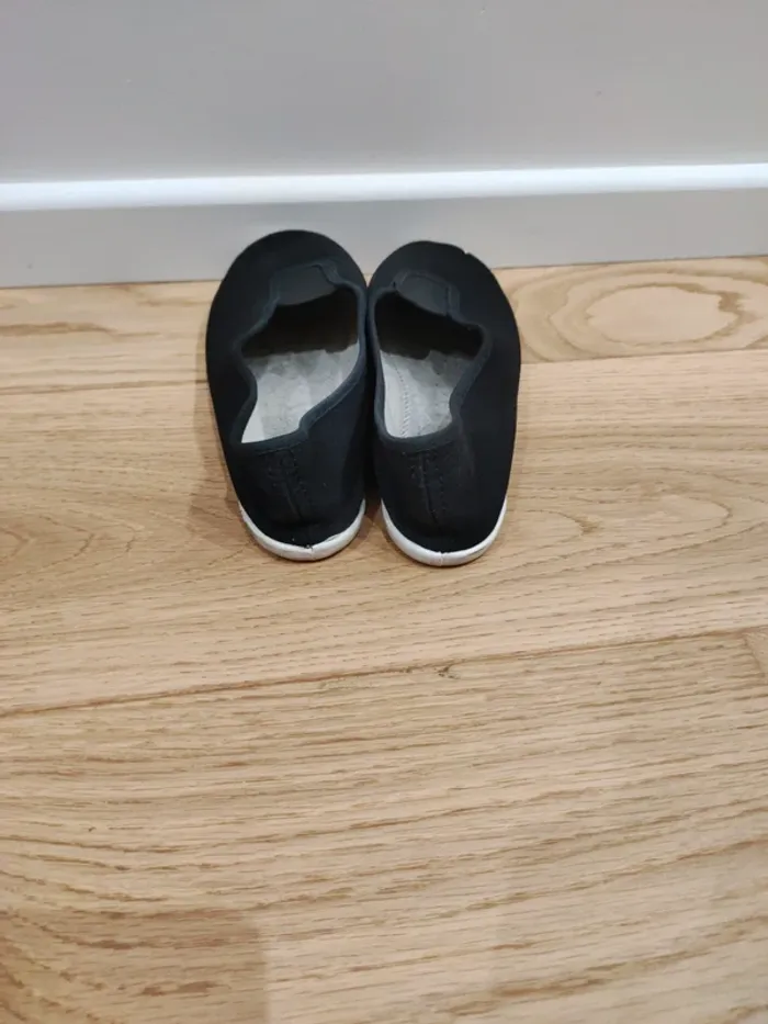 Chaussons gym tissu noir - Domyos - 33 - photo numéro 4