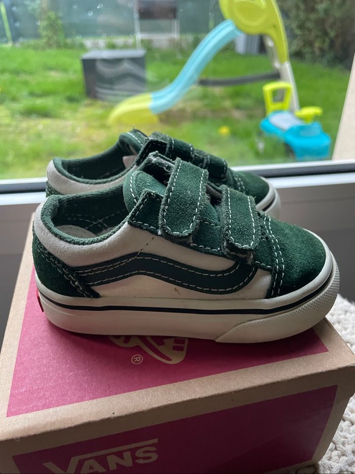 Vans old Skool verte - photo numéro 3