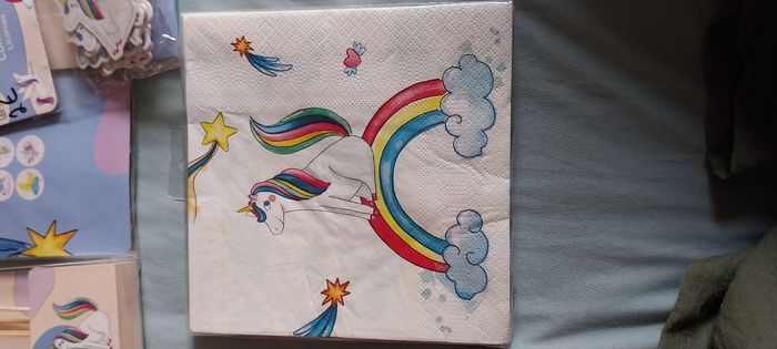 Lots anniversaires licornes pour 8 enfants - photo numéro 9