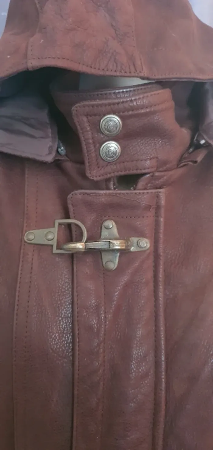 Manteau cuir moto Angel's M - photo numéro 4