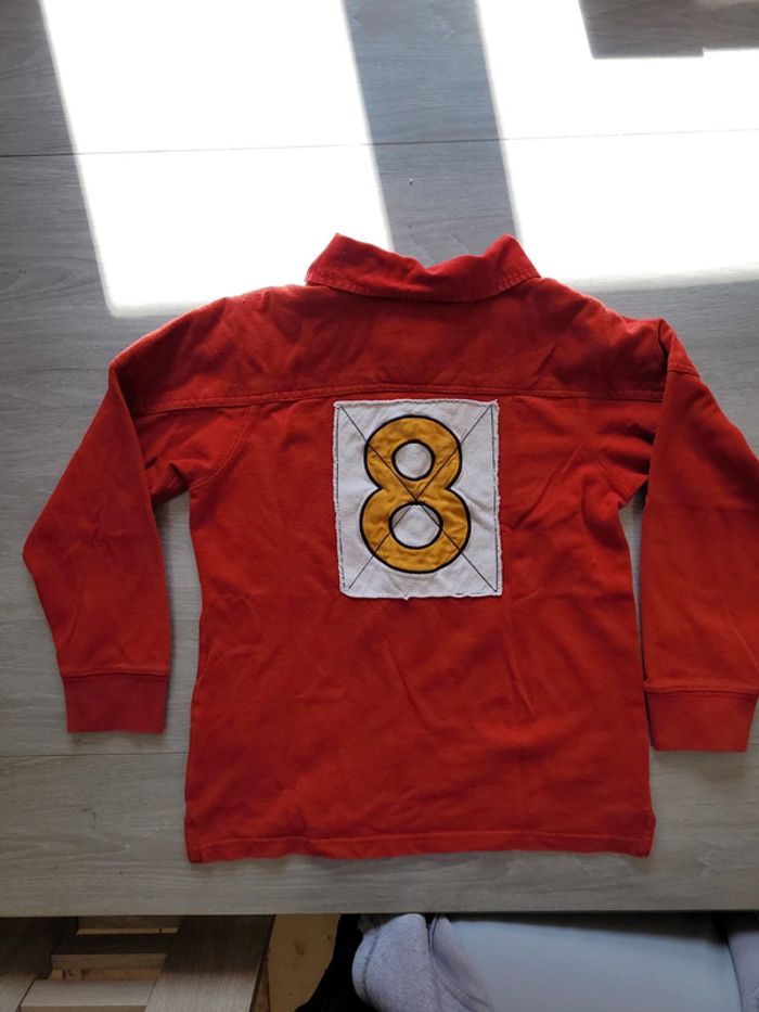 Polo manches longues T 8/10 ans - photo numéro 2