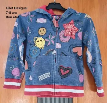 Gilet Desigual 7-8 ans