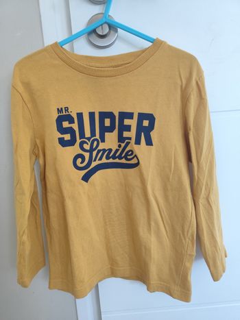 Tee-shirt manches longues garçon TAO 5 ans