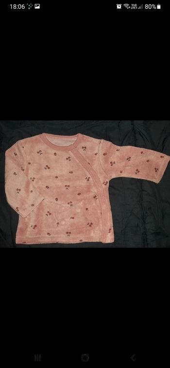 Pull bébé fille 1-3 mois (c3)