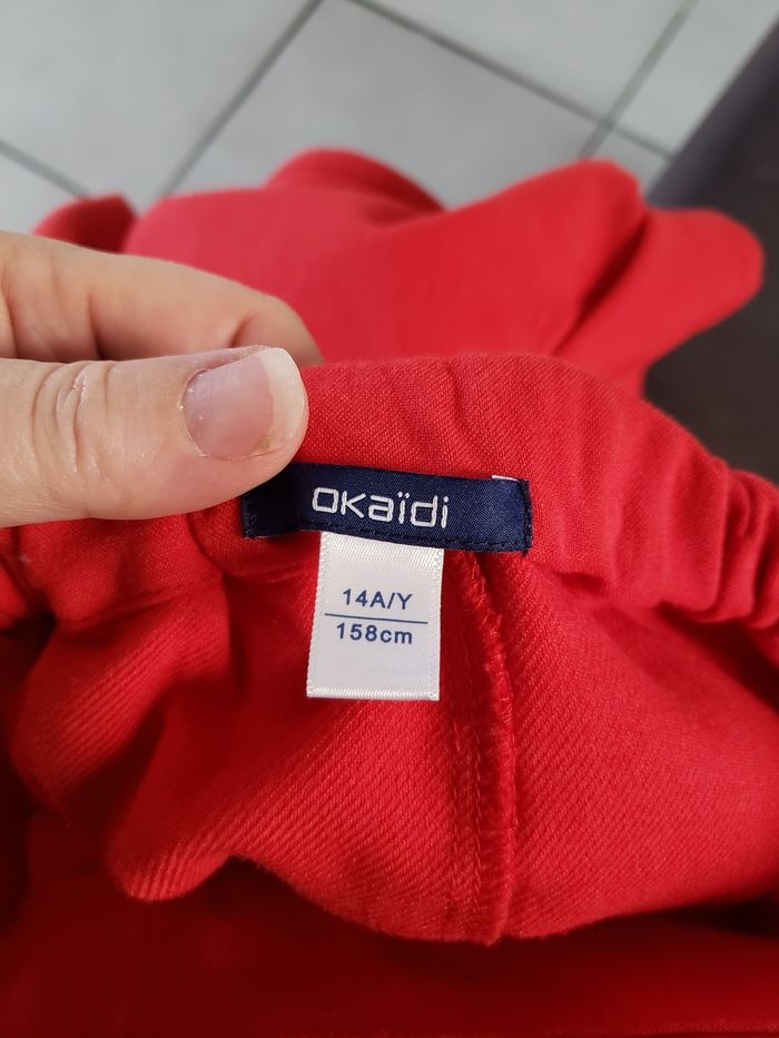Short rouge habillé - photo numéro 5