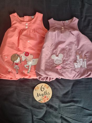 Lot robes 6 mois