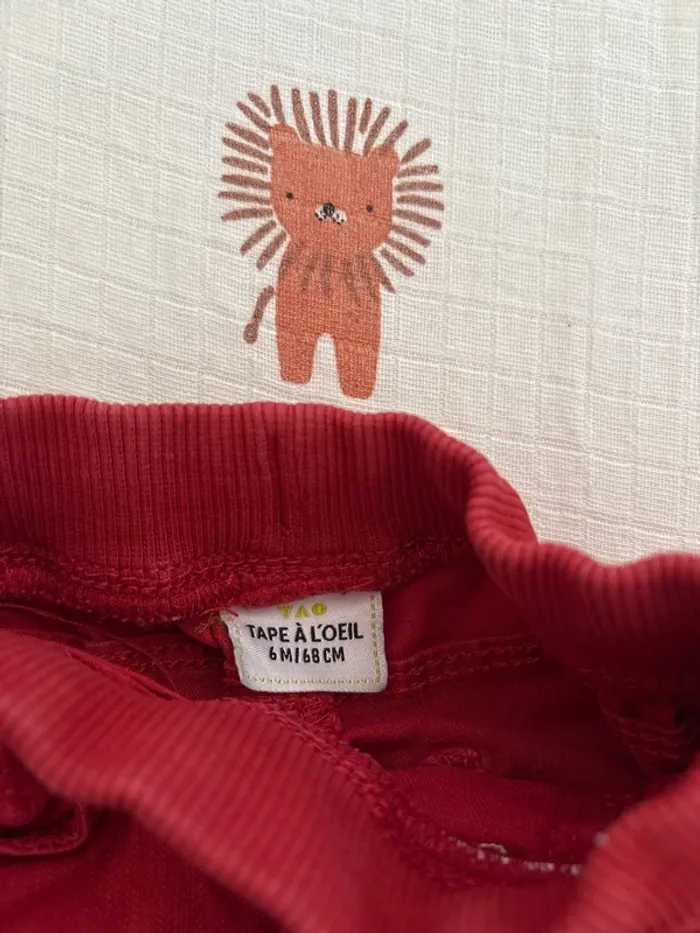 Lot de 5 pantalons 6 mois - photo numéro 9