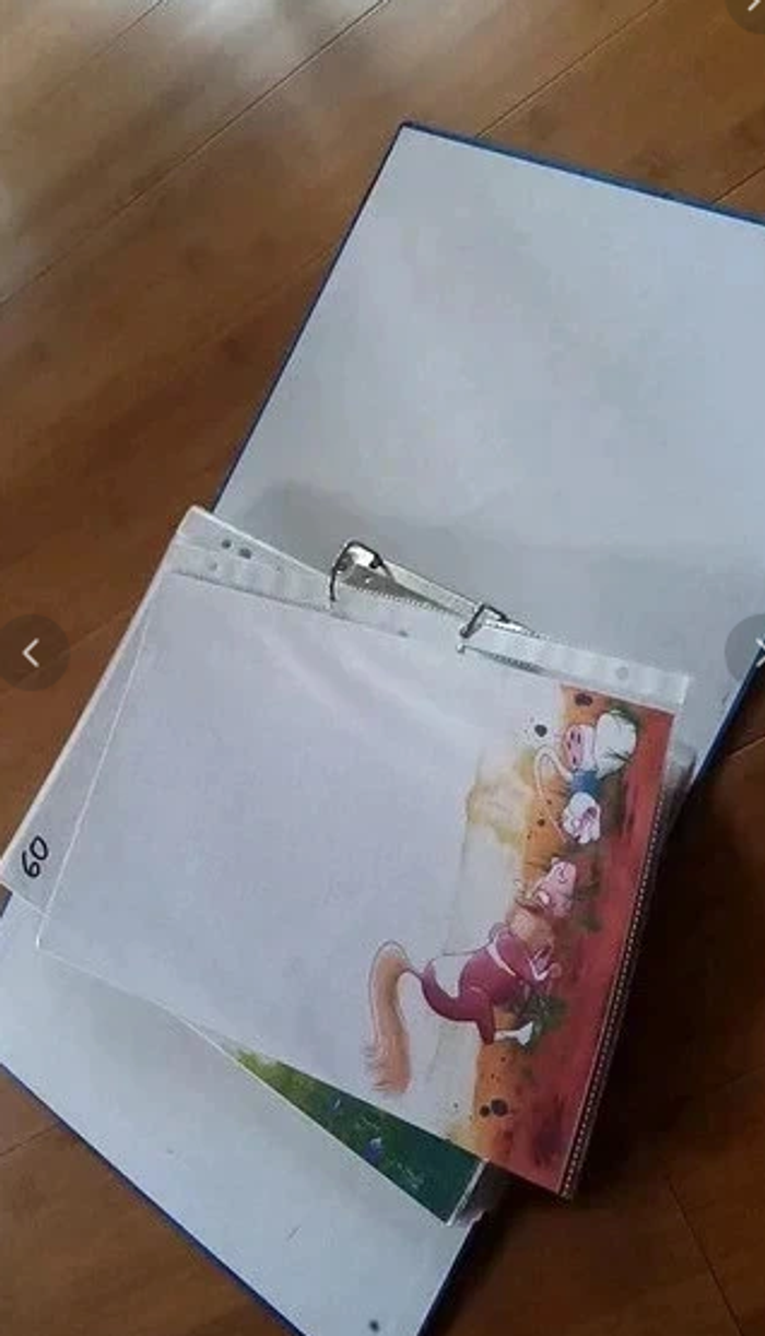 Classeur diddl avec feuilles diddl a4 1 à 62 inclus - photo numéro 3