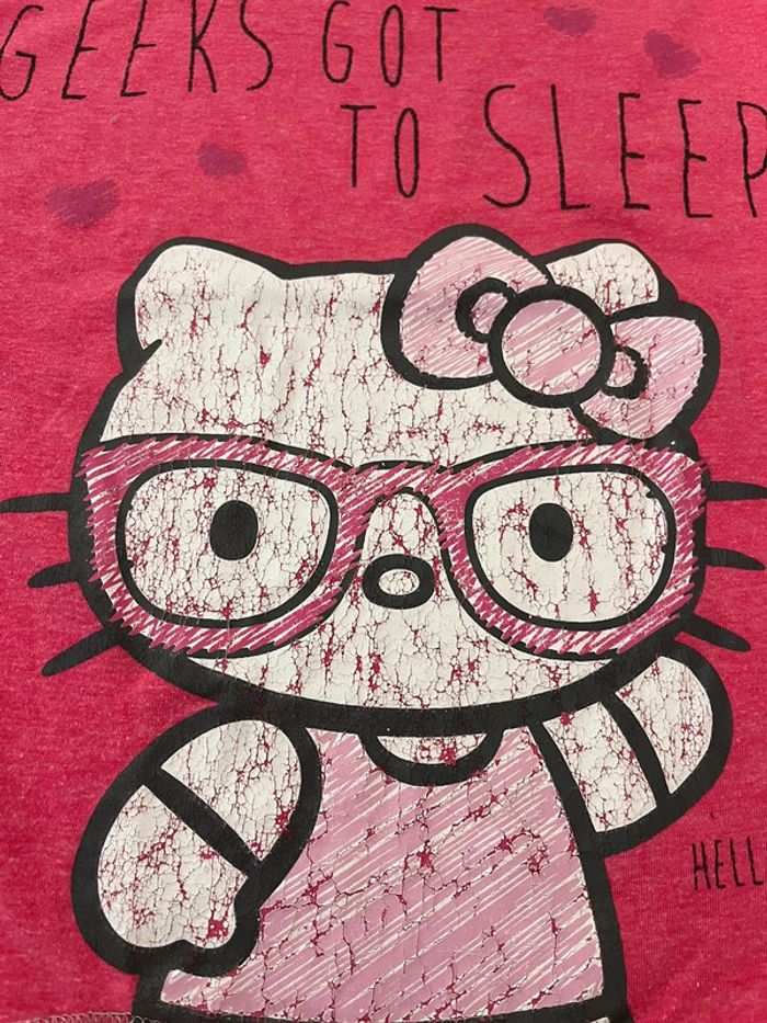Lot 2 tee shirts hello kitty - photo numéro 4