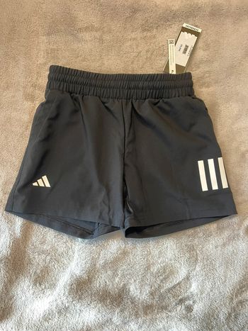 Adidas - Short club 3s boy, noir, Taille 9-10 ans