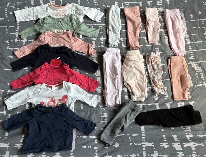 Lot vêtements bébé fille 1 mois - photo numéro 4