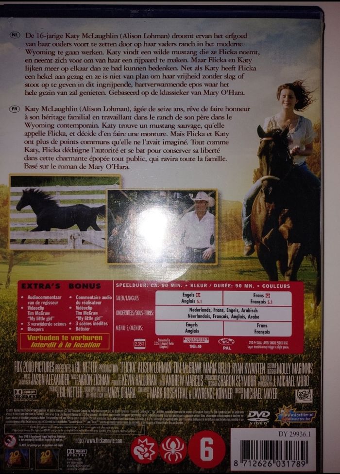 Dvd Flicka l'audace de rêver - photo numéro 4