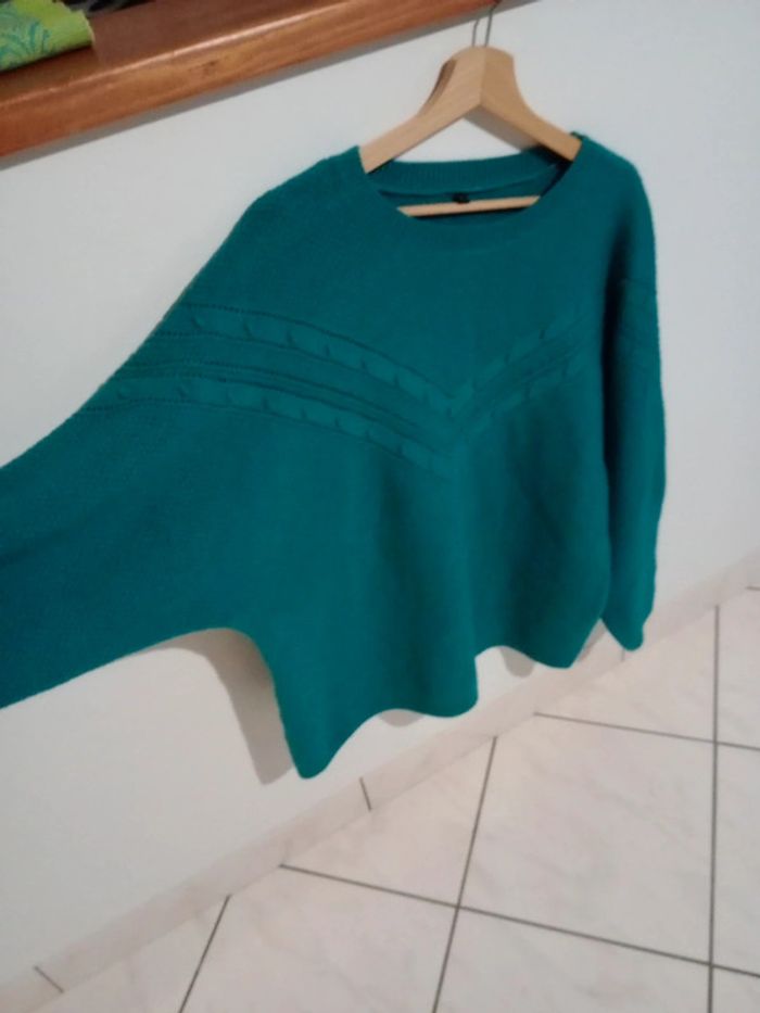 Pull femme taille 5 vert émeraude p - photo numéro 16