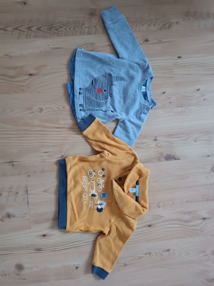 Lot de pulls garçon 12 mois - photo numéro 3