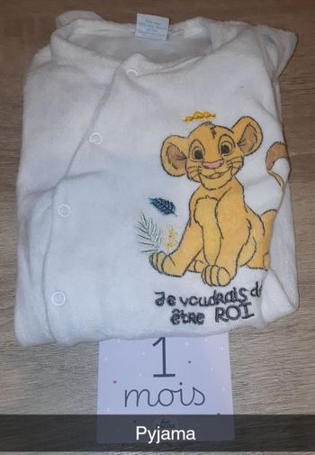 Pyjama garçon 1 mois
