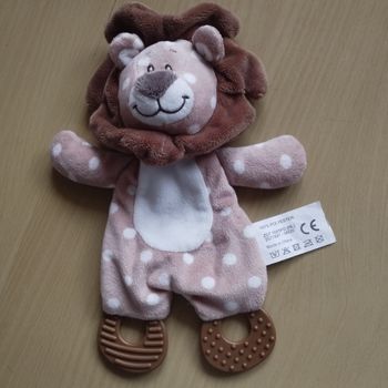 Doudou avec anneaux de dentitions Neuf