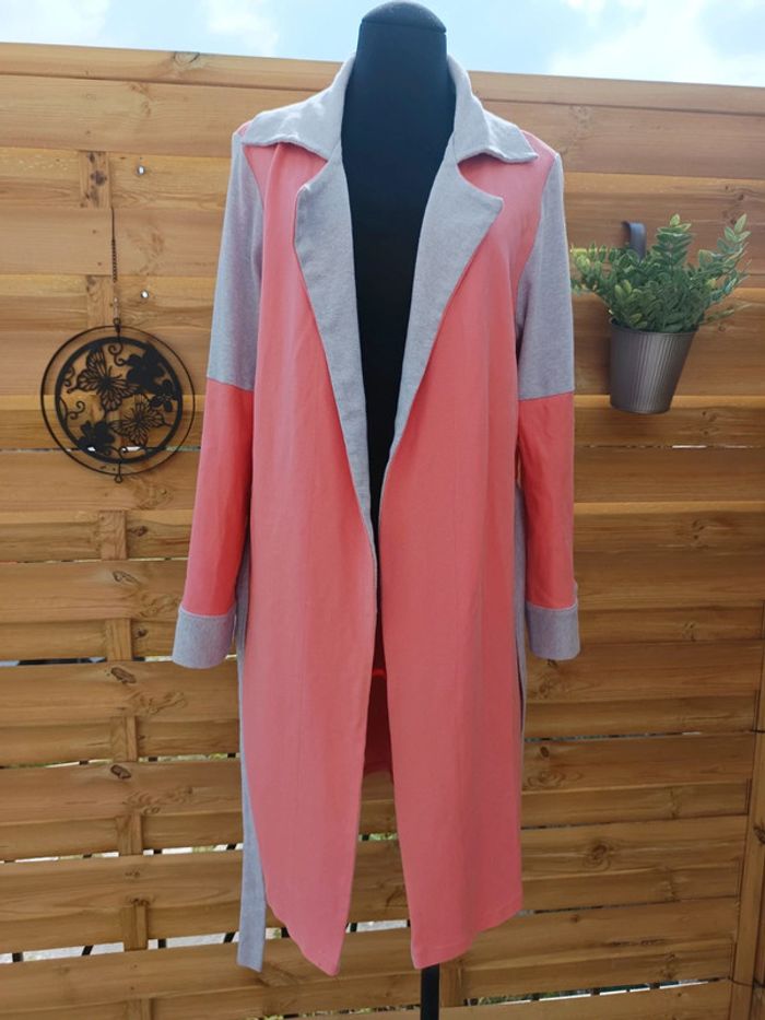 Sublime manteau fait main taille S - photo numéro 5