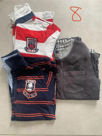 Lot de 3 tee-shirts manches longues 8 ans garçon