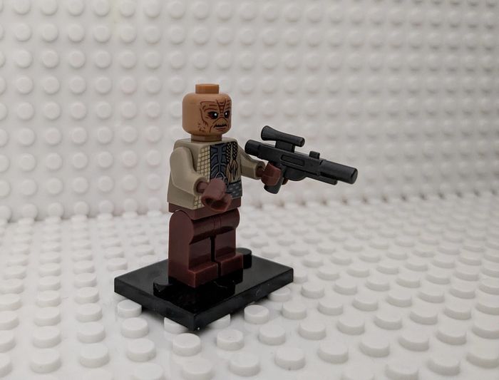 Figurine Garde Weequay , Star Wars , style lego