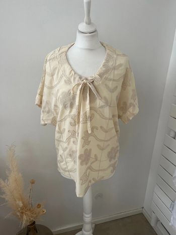 Blouse crème Sandro L