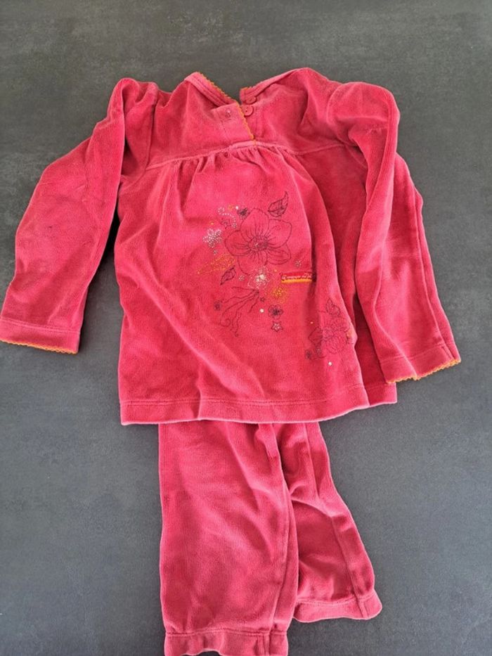 pyjama sergent major 3 A fushia