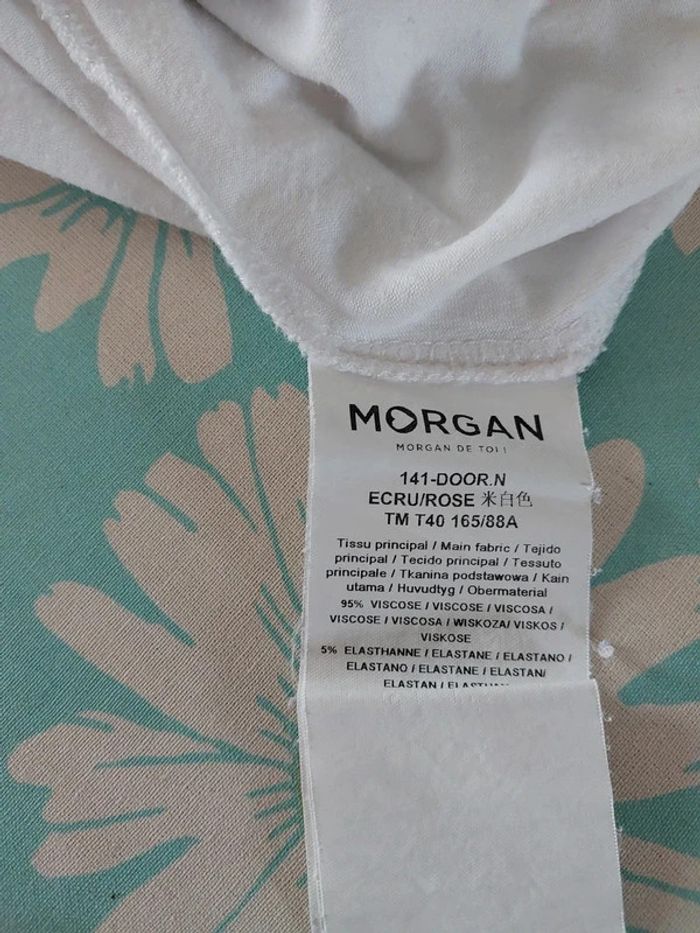 T shirt Morgan taille M en bon état - photo numéro 2