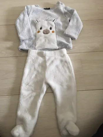 Pyjama 2 pièces 12 mois inextenso