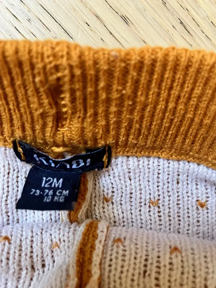 Ensemble fille body et legging en maille Kiabi 12 mois - photo numéro 5