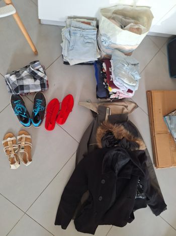 Lot vetement/chaussure/manteaux F/H
