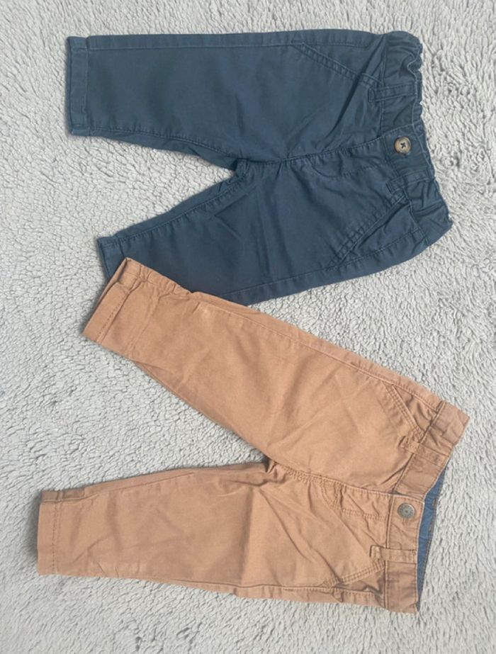 Lot pantalon chino 3 mois