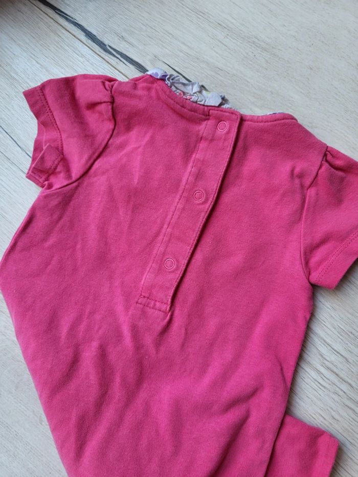Combinaison fille noukies 3 mois rose fuschia - photo numéro 6