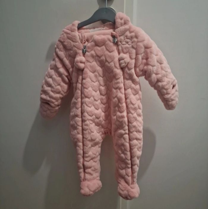 Combinaison d’hiver bébé fille 👧 3 mois