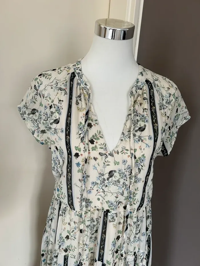 Kilibby robe, longue imprimée, Liberty, florale, taille S/M - photo numéro 2