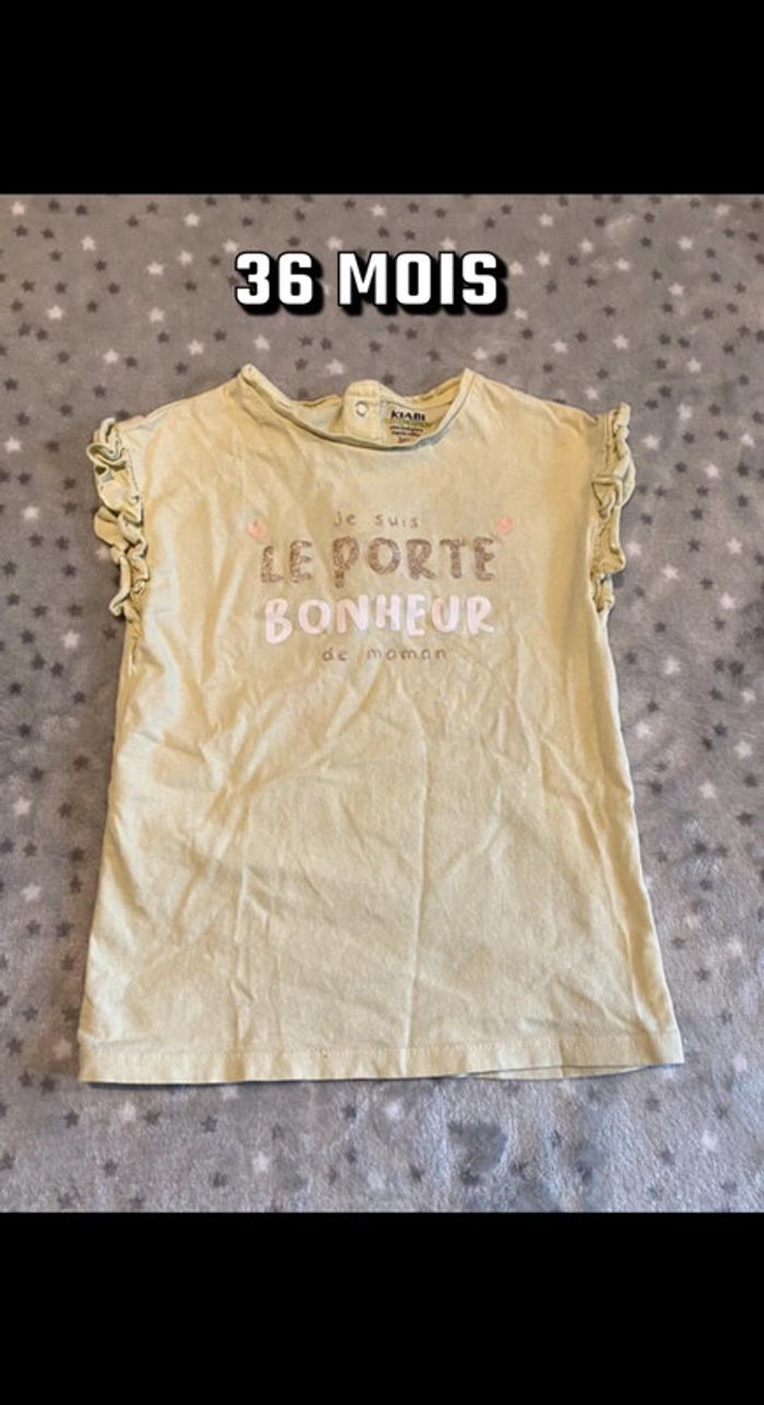 T-shirt Kiabi 36 mois