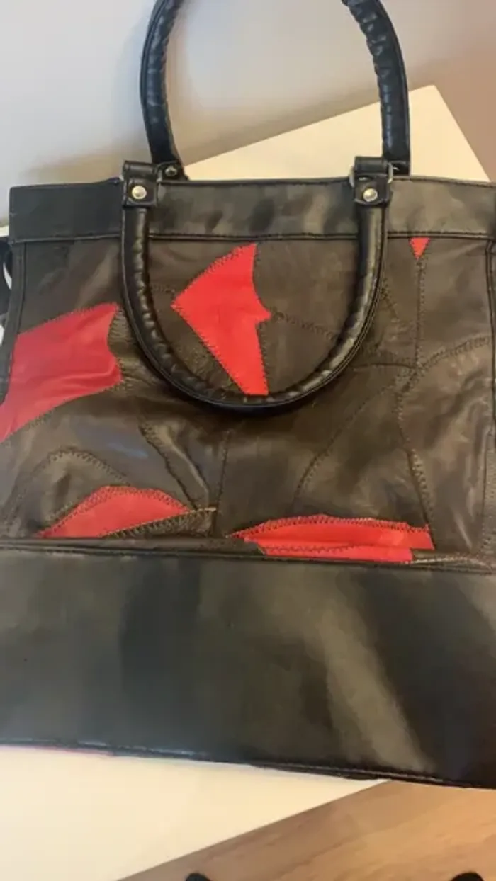 Sac en cuir neuf - photo numéro 3